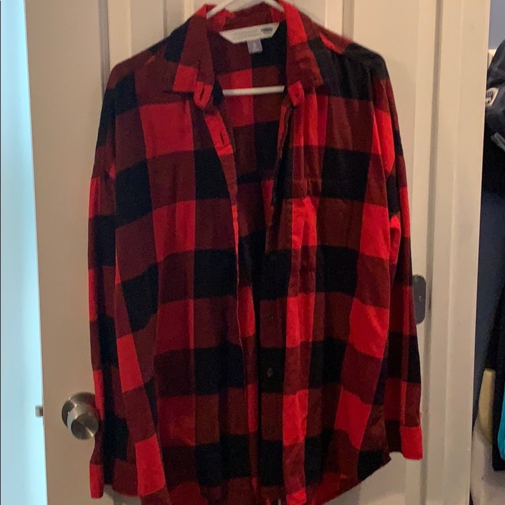 Red and black flannel